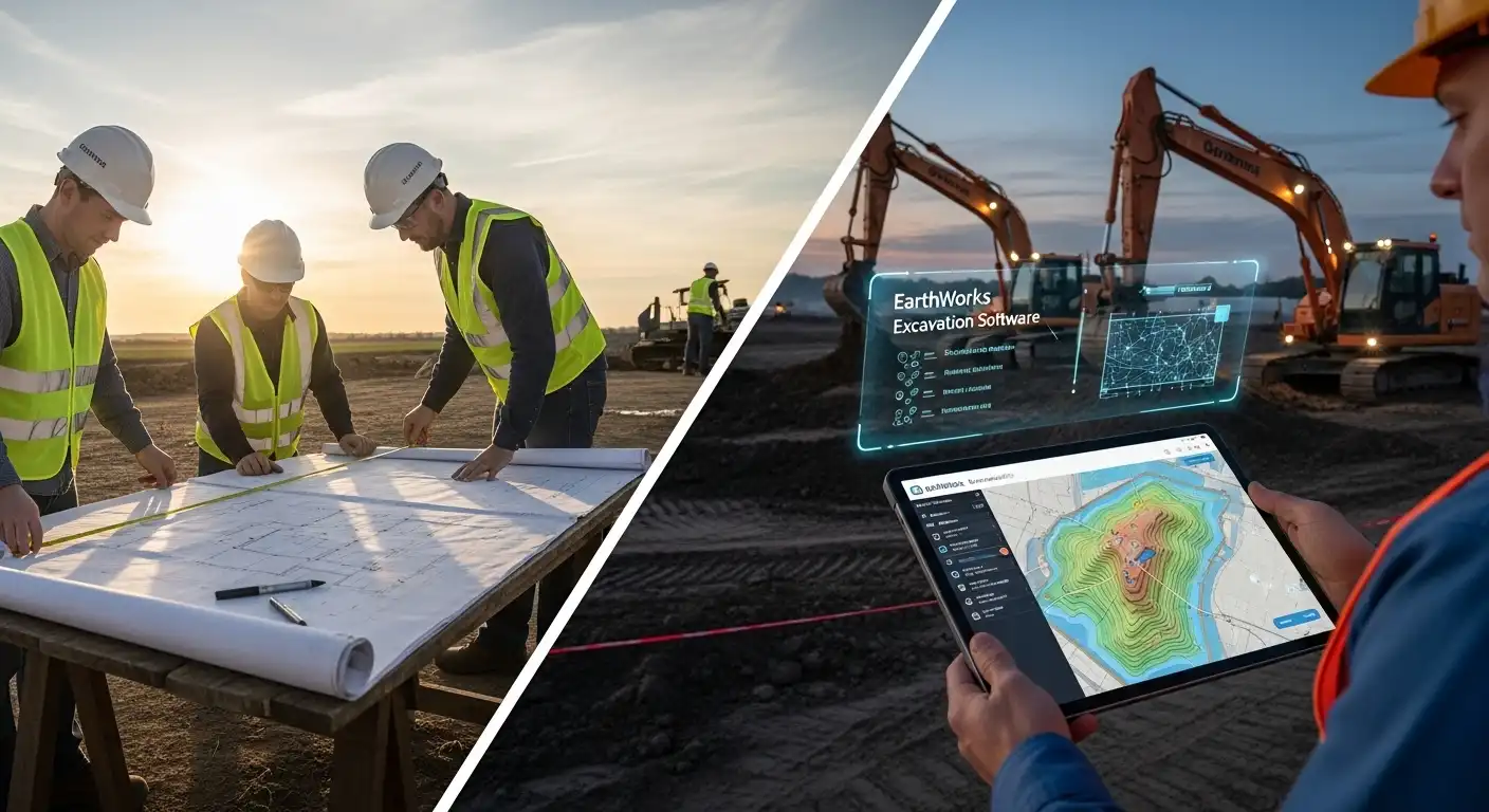 Transforming Construction Efficiency with EarthWorks Excavation Software